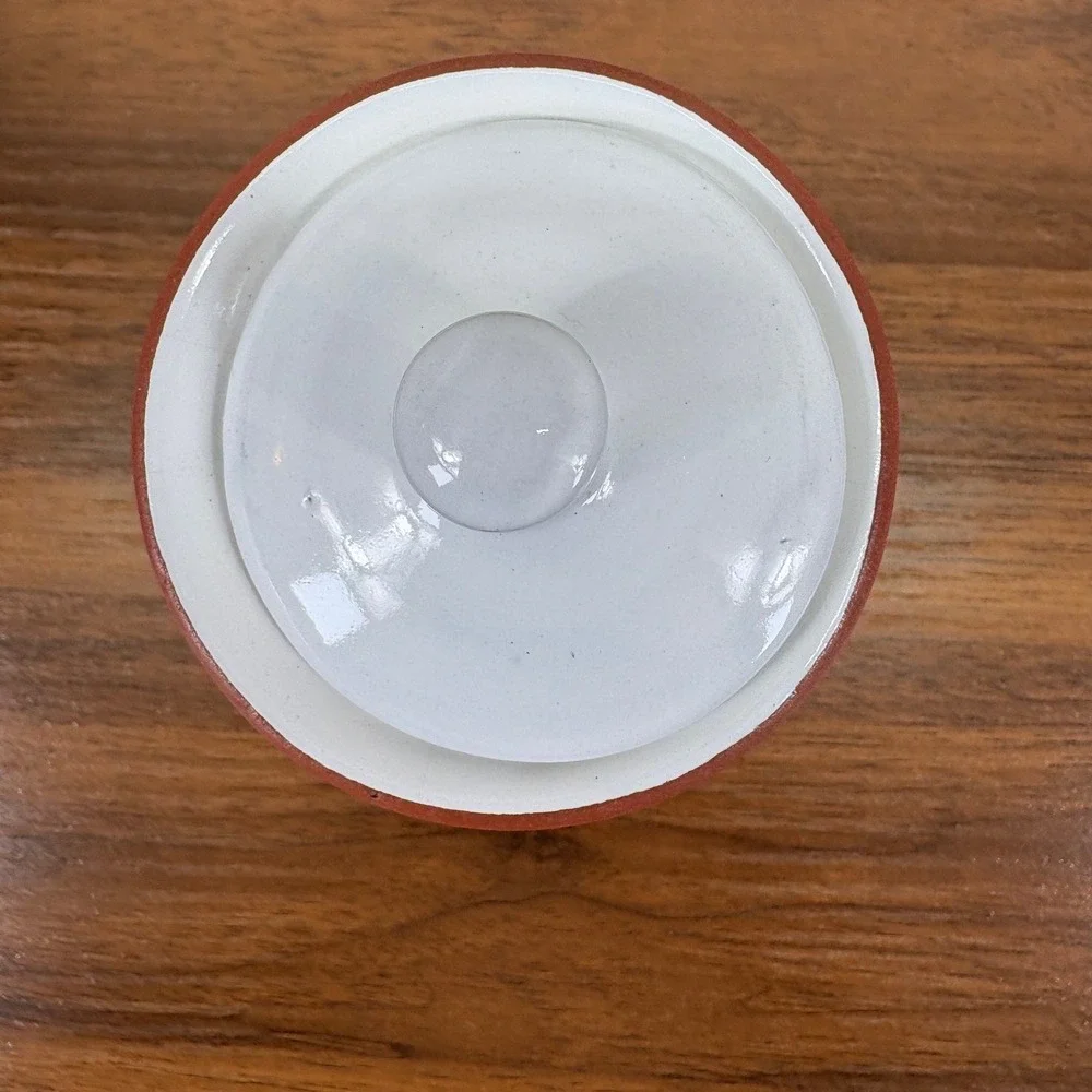 1992 EMERSON CREEK‎ POTTERY HOLIDAY Sugar Jar with Lid